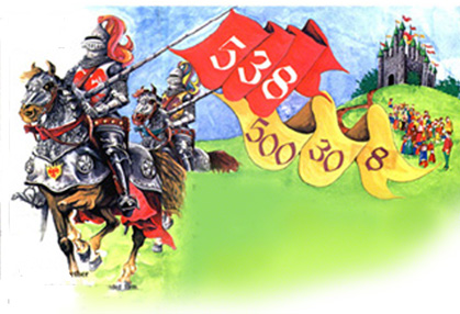 Safe and Strong ~ Illustration by Patrice for Ginn and Company's math book, 'Starting Points in Mathematics' Safe and Strong ~ Illustration by Patrice for Ginn and Company's math book, 'Starting Points in Mathematics'