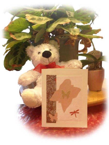 Ingrid's Lovely Thanking Card ~ Photo by Patrice Ingrid's Lovely Thanking Card ~ Photo by Patrice