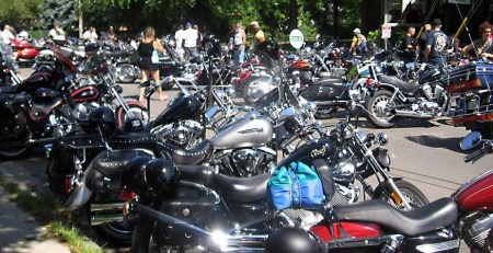 Harleys in Port Dover ~ photo courtesy of www.pd13.com Harleys in Port Dover ~ photo courtesy of www.pd13.com
