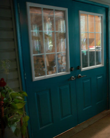 Warm Door ~ Photo by Patrice