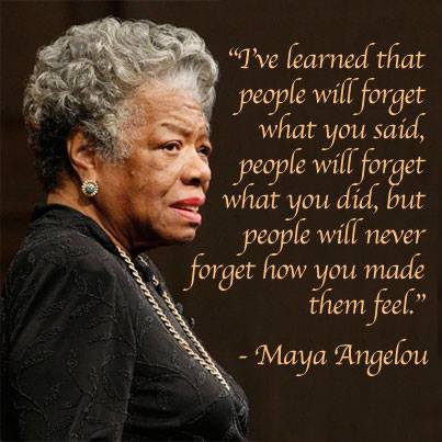 Maya Angelou farewell Maya Angelou