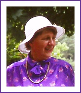 Mom's White Hat ~ Photo courtesy of family 