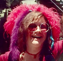 Janis Joplin ~ Photo courtesy of http://www.janisjoplin.com/littlegirlblue.php