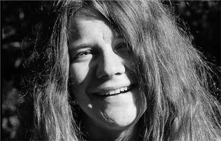 Janis Joplin during photoshoot for Big Brother & Holding Company, Forest Knolls, CA. 1967. © Lisa Laws Janis Joplin during photoshoot for Big Brother & Holding Company, Forest Knolls, CA. 1967. © Lisa Laws