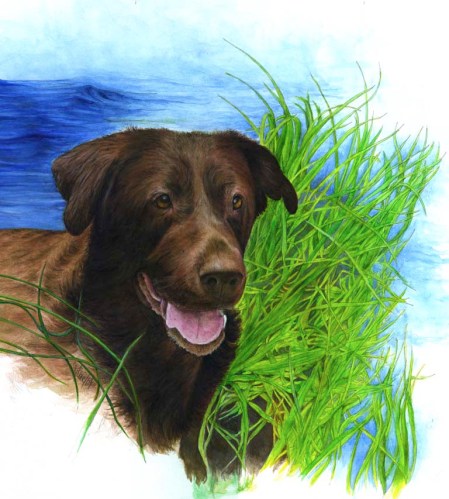 Zee Painting ~ Watercolour by Patrice