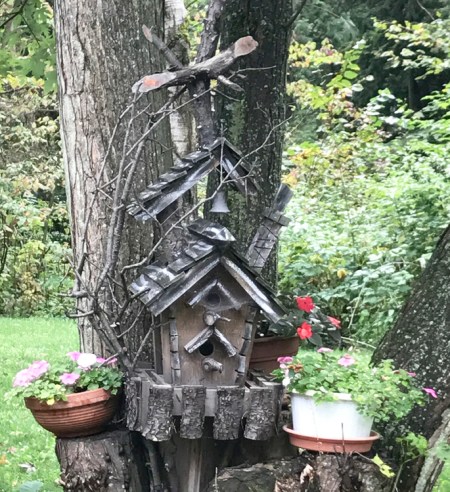 Elaborate Birdhouse ~ Photo by Patrice