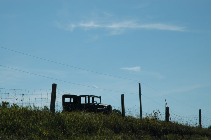 Model T on the hill ~ Photo by Patrice Model T on the hill ~ Photo by Patrice