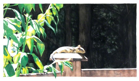 Lazy Summer Days ~ Watercolour Painting by Patrice Lazy Summer Days ~ Watercolour Painting by Patrice