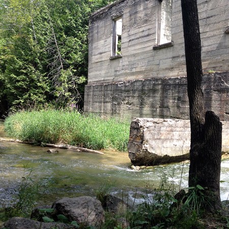 Boyne River at Old Mill ~ Photo by Patrice Boyne River at Old Mill ~ Photo by Patrice