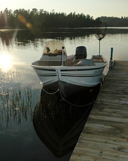 Dave's Boat in North Bay ~ Photo by Patrice Dave's Boat in North Bay ~ Photo by Patrice