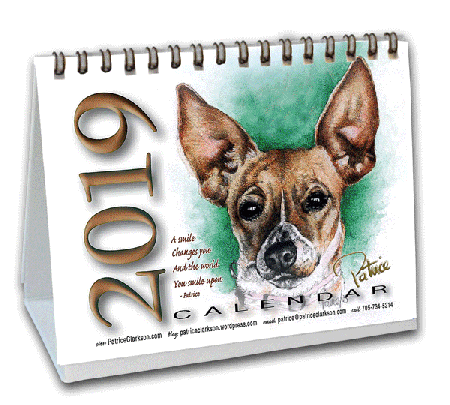 Patrice's 2019 Art & Affirmation Calendar