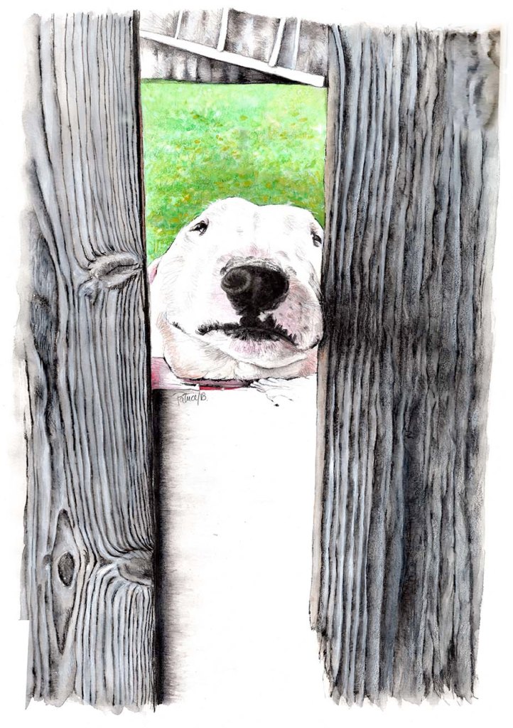 You've Been With Me ~ Watercolour by Patrice