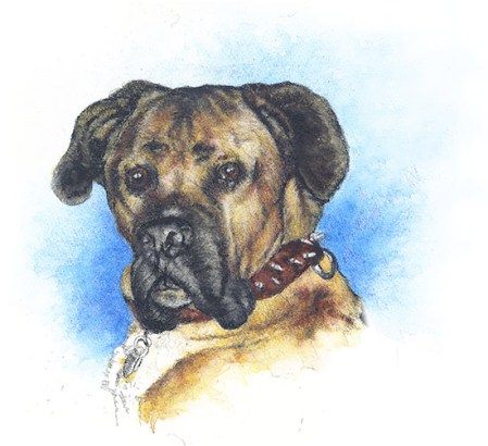 I Know You Know The Truth ~ Watercolour by Patrice I Know You Know The Truth ~ Watercolour by Patrice