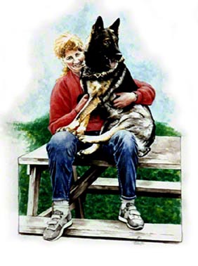 Joanne &amp; Cliff ~ Watercolour by Patrice