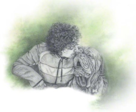 Diva and Lise Painting ~ Watercolour by Patrice
