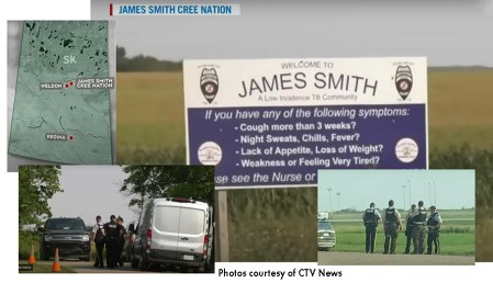 Photos courtesy of CTV News - https://regina.ctvnews.ca/manhunt-for-suspect-in-sask-mass-stabbings-enters-3rd-day-1.6056622