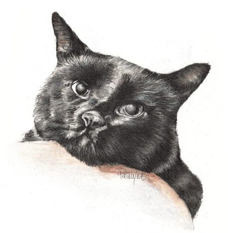 I Can't Be ~ Watercolour Art by Patrice