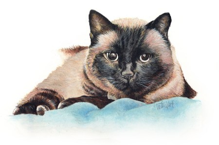 Trusting ~ Watercolour Art by Patrice